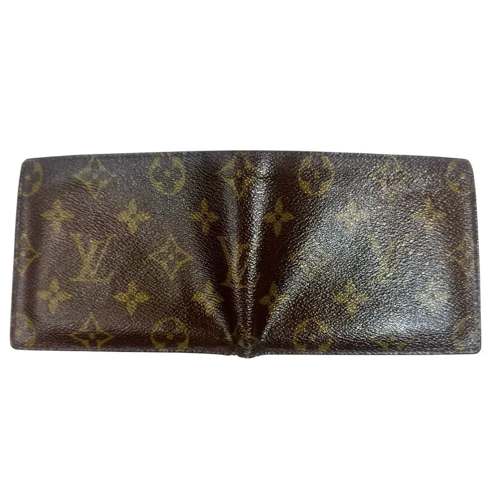 Louis Vuitton Men’s Bifold Wallet w/ Coin Pocket Monogram + Box